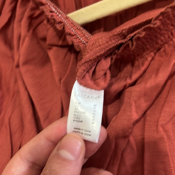 NWT Venus Lascana romper shorts swimsuit cover up off the shoulder light red 8 - Picture 9 of 9